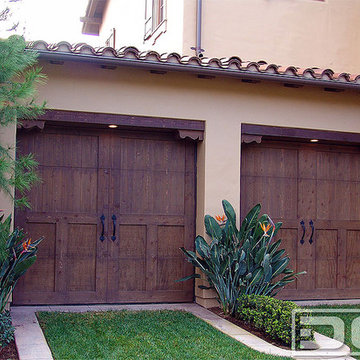 California Dream 05 | Spanish Style, Rustic Select Tight Knot Cedar Garage Doors