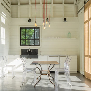 This is an example of an expansive country detached barn in Boston.