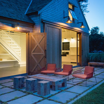Cape Cod Barn, Pool, Patio and Landscape Design | Orleans, MA