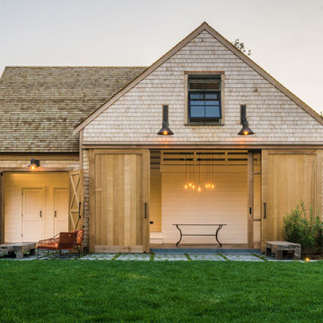 Cape Cod Barn, Pool, Patio and Landscape Design | Orleans, MA