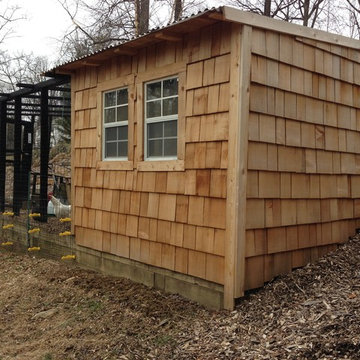 Cedar Chicken Coop