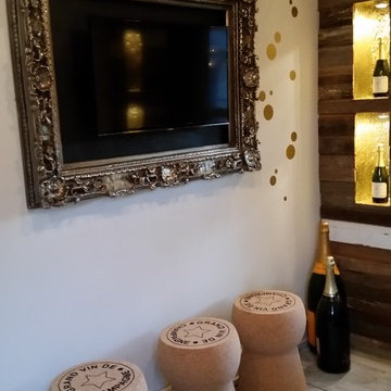 Champagne Theme Shed