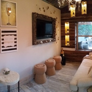Champagne Theme Shed