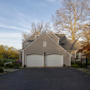 This is an example of a traditional attached shed and granny flat in New York.