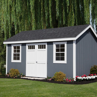 Colonial Shed | Houzz