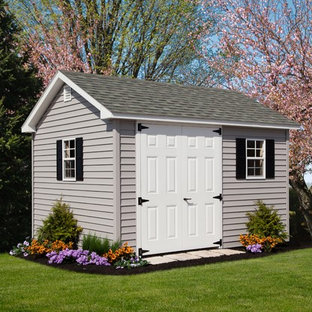 Colonial Shed | Houzz