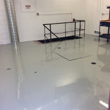 Commercial Epoxy coating for the City of Cold Lake