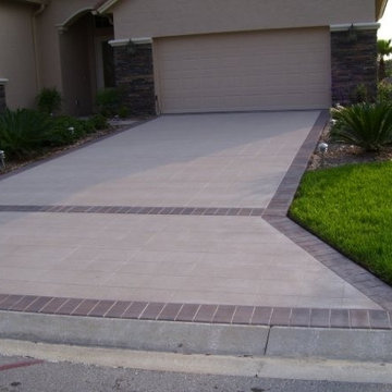 Concrete Driveway - LastiSeal Concrete Stain & Sealer