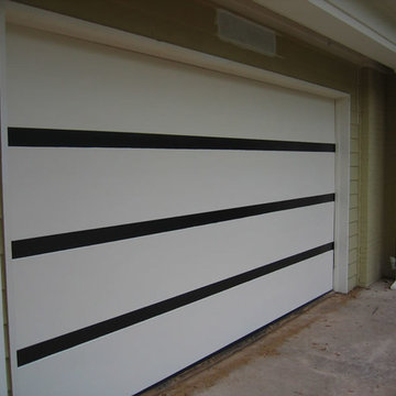 Contemporary Wood Garage Doors