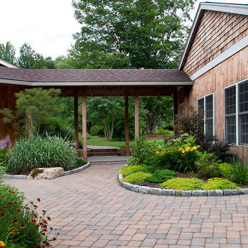 Country Garden Breezeway and Carriage Barn