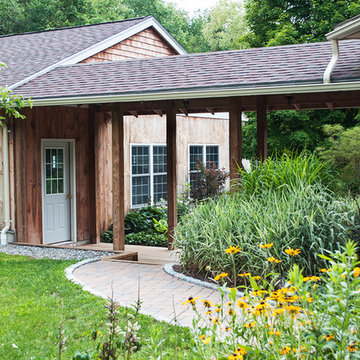 Country Garden Breezeway and Carriage Barn