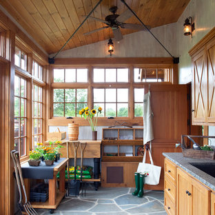 Inspiration for a timeless garden shed remodel in DC Metro