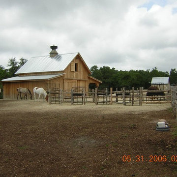 custom built barn