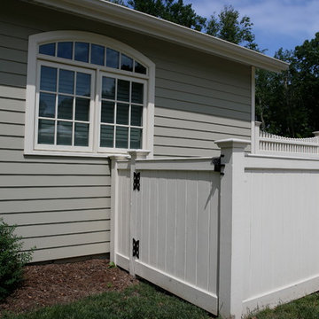 Custom Cedar Stained Fence, Gates & Arbors - Connecticut