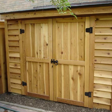 Custom Cedar Storage Shed