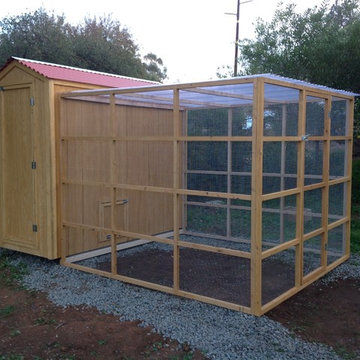 Custom Country Shed Chicken Coop With Run Combo