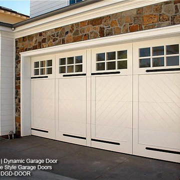 Custom Designed & Manufactured Carriage House Garage Doors