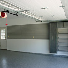Cabin Garage Shoe Storage