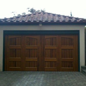 Custom Garage Door finished pictures