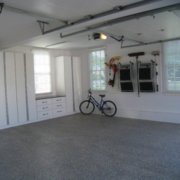 Custom Garage with Extruded Aluminum Accents
