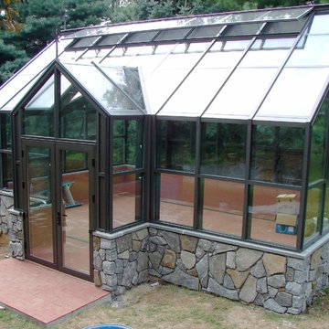 Custom Glass Greenhouse