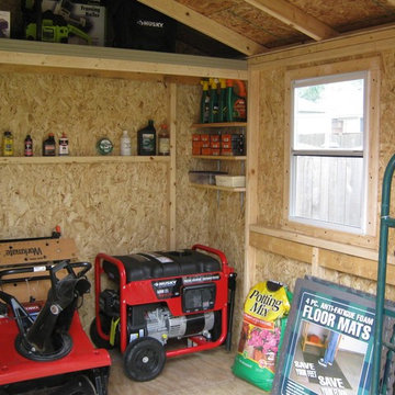 Custom Shed Interior 10x8