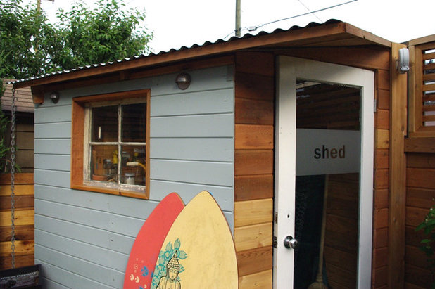 Contemporary Garden Shed and Building by Aloe Designs