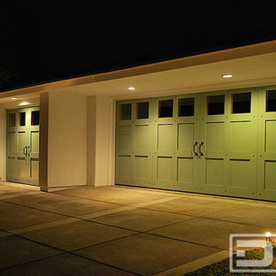 This is an example of an eclectic shed and granny flat in Orange County.