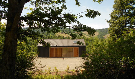 A Modern Tractor Shed Stakes Its Claim in the Landscape