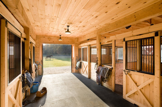 Farmhouse Shed by Windover Construction