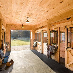 Inspiration for a country barn in Boston.