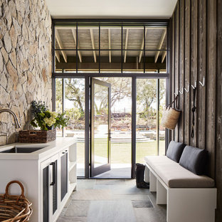 Example of a farmhouse garden shed design in San Francisco