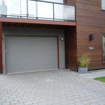 Flush Style Steel Insulated Garage Door