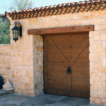 French Country Style Garage Doors - Architectural Designs