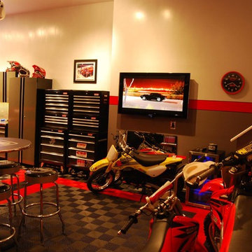 Garage Floor Tiles & Garage Flooring Ideas by RaceDeck