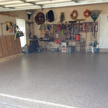 Garage Flooring & Remodel Project Deer Field, Texas