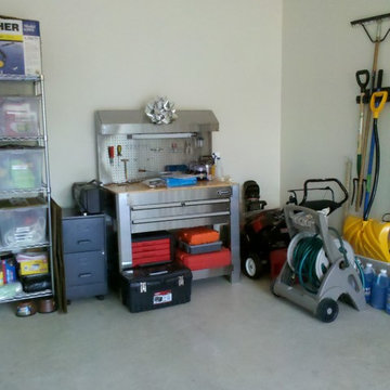 Garage Organizing - Before and After