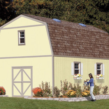 Garage Sheds - Gambrel Style