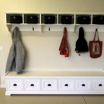 traditional garage shelving ideas by detroit media