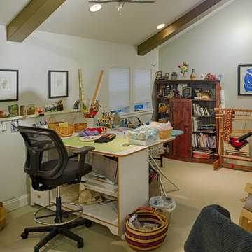 Garage with Artist's Studio and Greenhouse