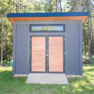 モダンスタイル物置小屋 庭小屋の事例画像 21年6月 Houzz ハウズ