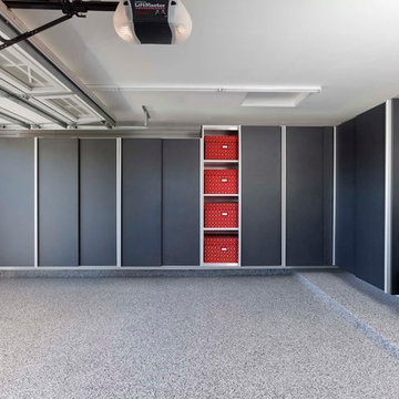 Garages- Granite Cabinets