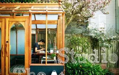 Studio Solution: A Kit Greenhouse Becomes a Creative Private Office