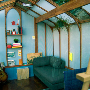 Inspiration for a contemporary shed remodel in San Francisco