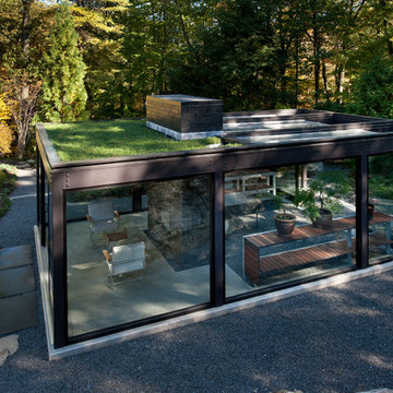 Glass House in the Garden