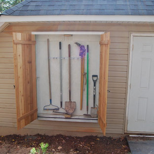 This is an example of a transitional shed and granny flat in Charlotte.