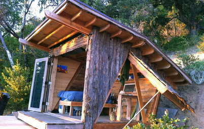 Great Escape: A Tiny, Off-the-Grid Hideout in the California Woods