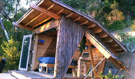 Great Escape: A Tiny, Off-the-Grid Hideout in the California Woods