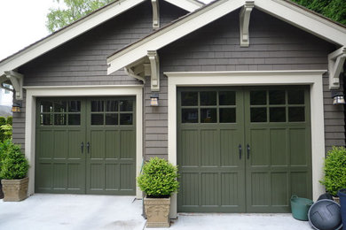 Inspiration for a craftsman shed remodel in Vancouver