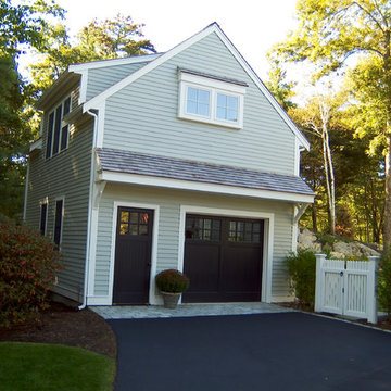 Hingham Addition, Outdoor Living & Carriage House